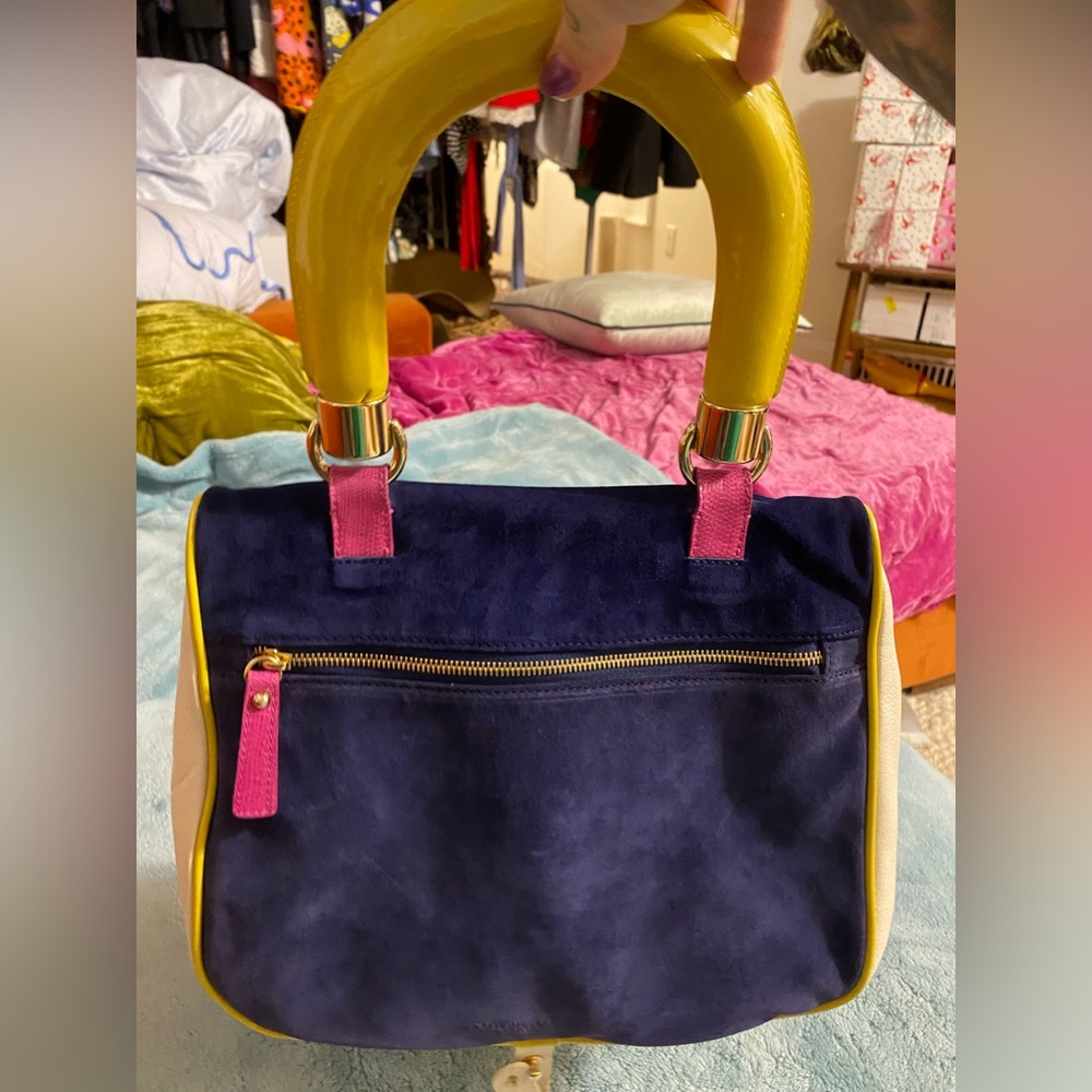 Vintage Emporio Armani foldover handbag